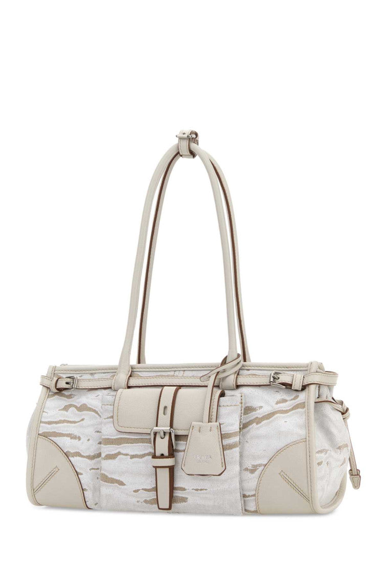 White Bonnie Medium Shoulder Bag 2