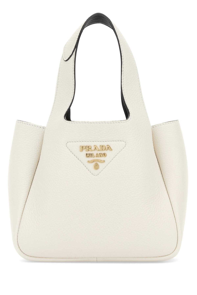 White Logo Mini Tote 1