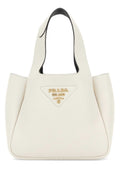 White Logo Mini Tote 1