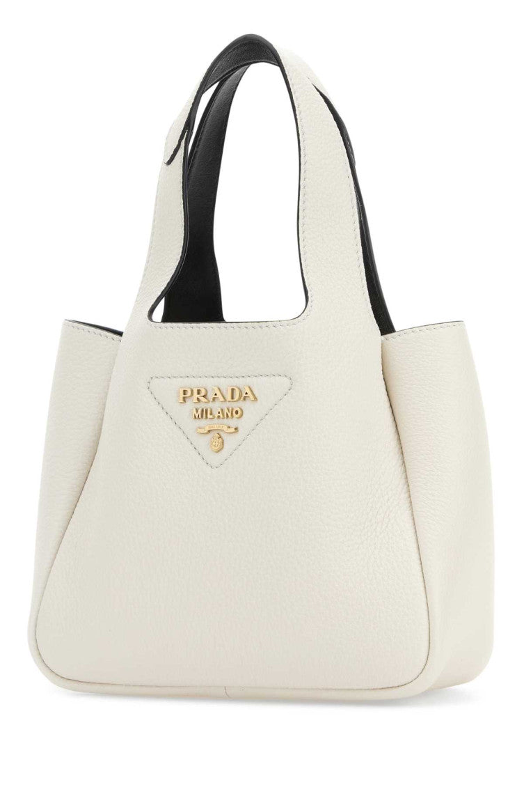 White Logo Mini Tote 2