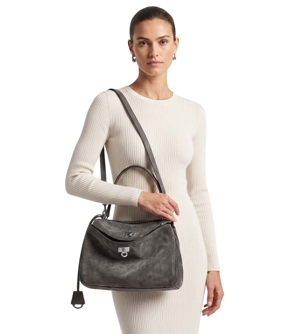 Grey Rodeo Small Shoulder Bag 5