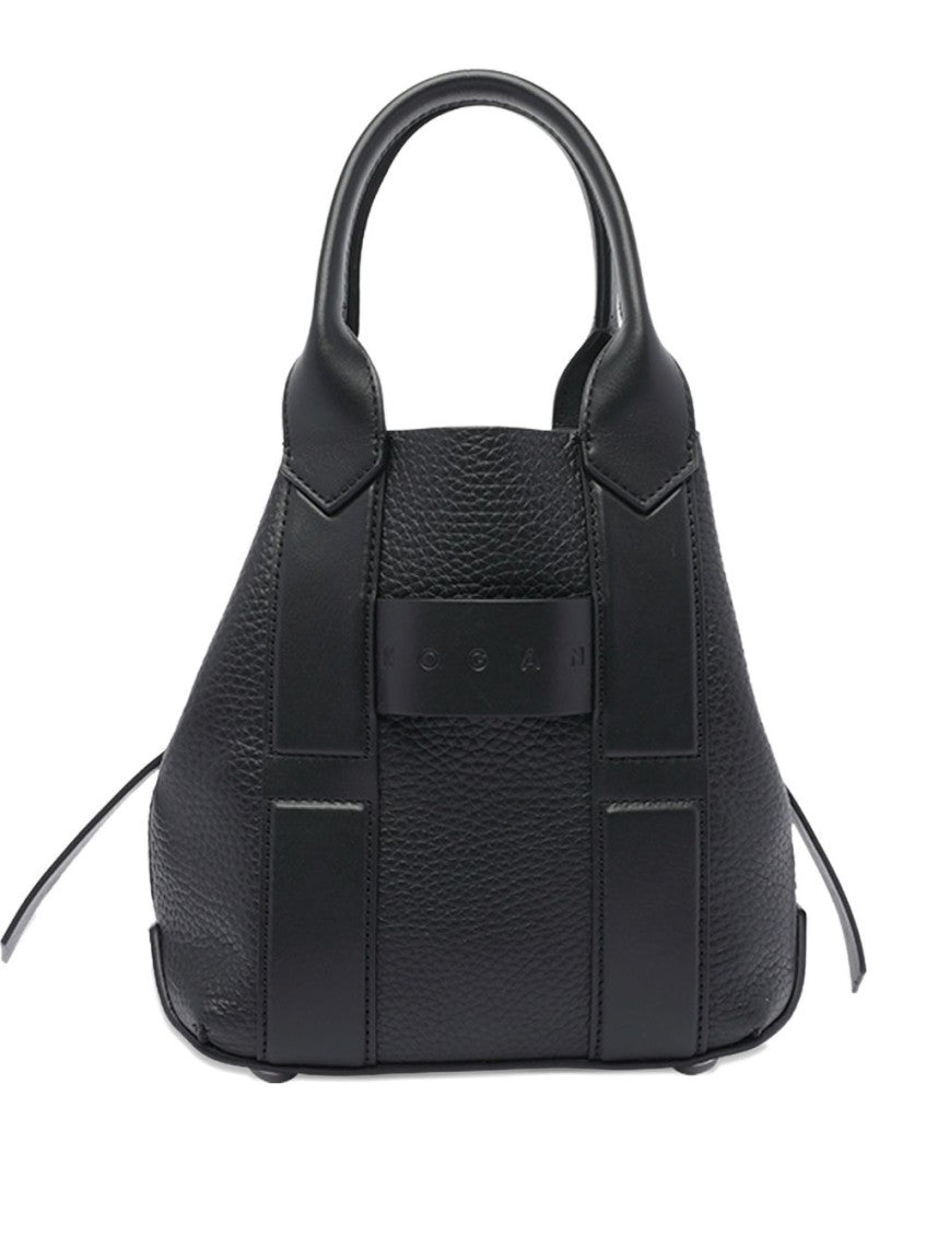 Black Script Small Tote 1