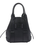 Black Script Small Tote 1