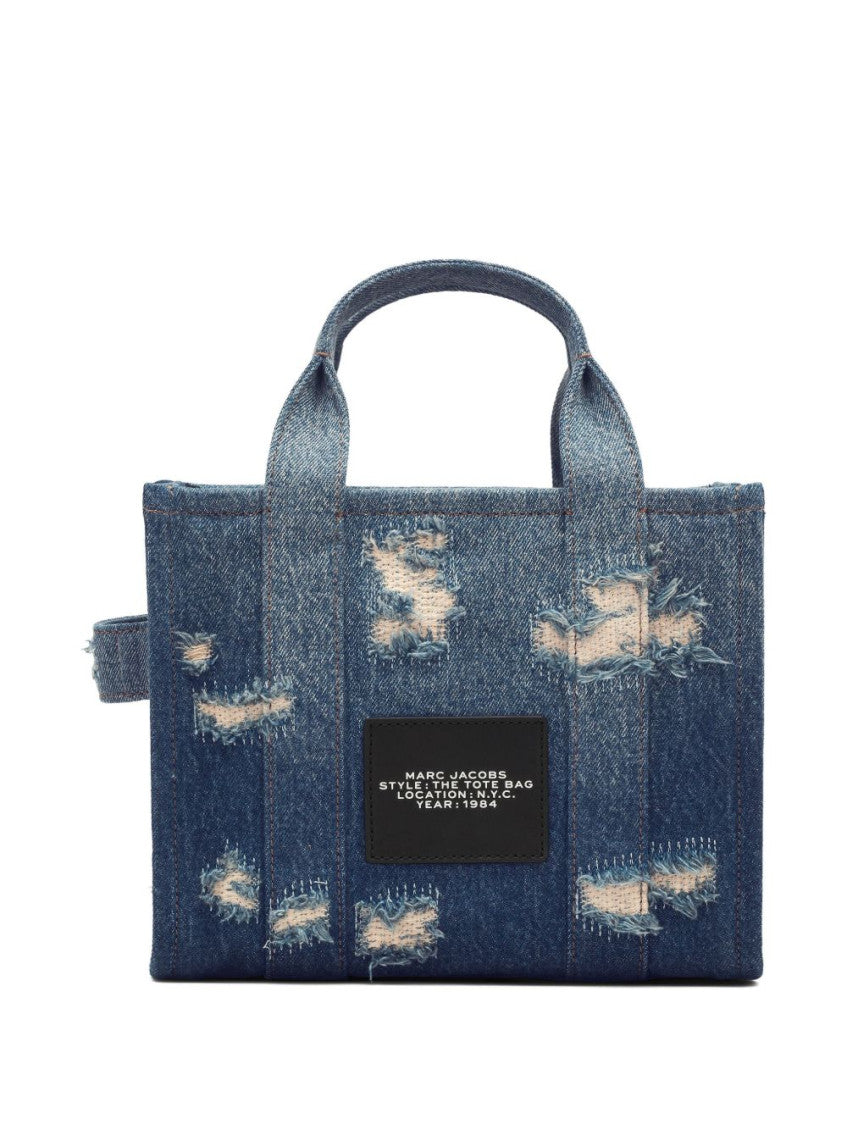 Denim Small Tote Bag 4