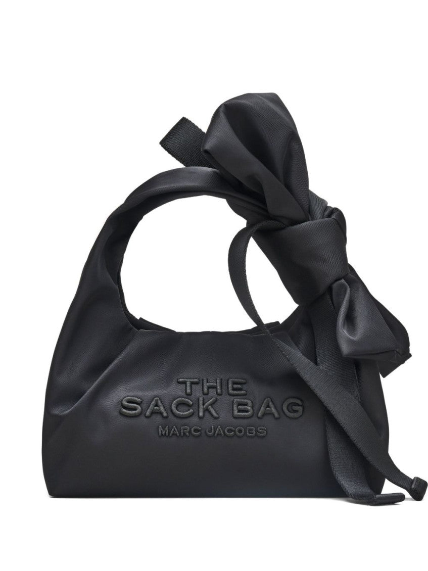 Black The Bow Mini Sack Bag 1