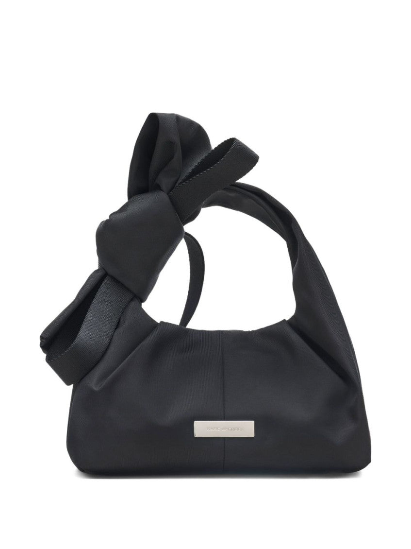 Black The Bow Mini Sack Bag 2