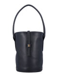 Black Marylle Grainy bucket bag 1