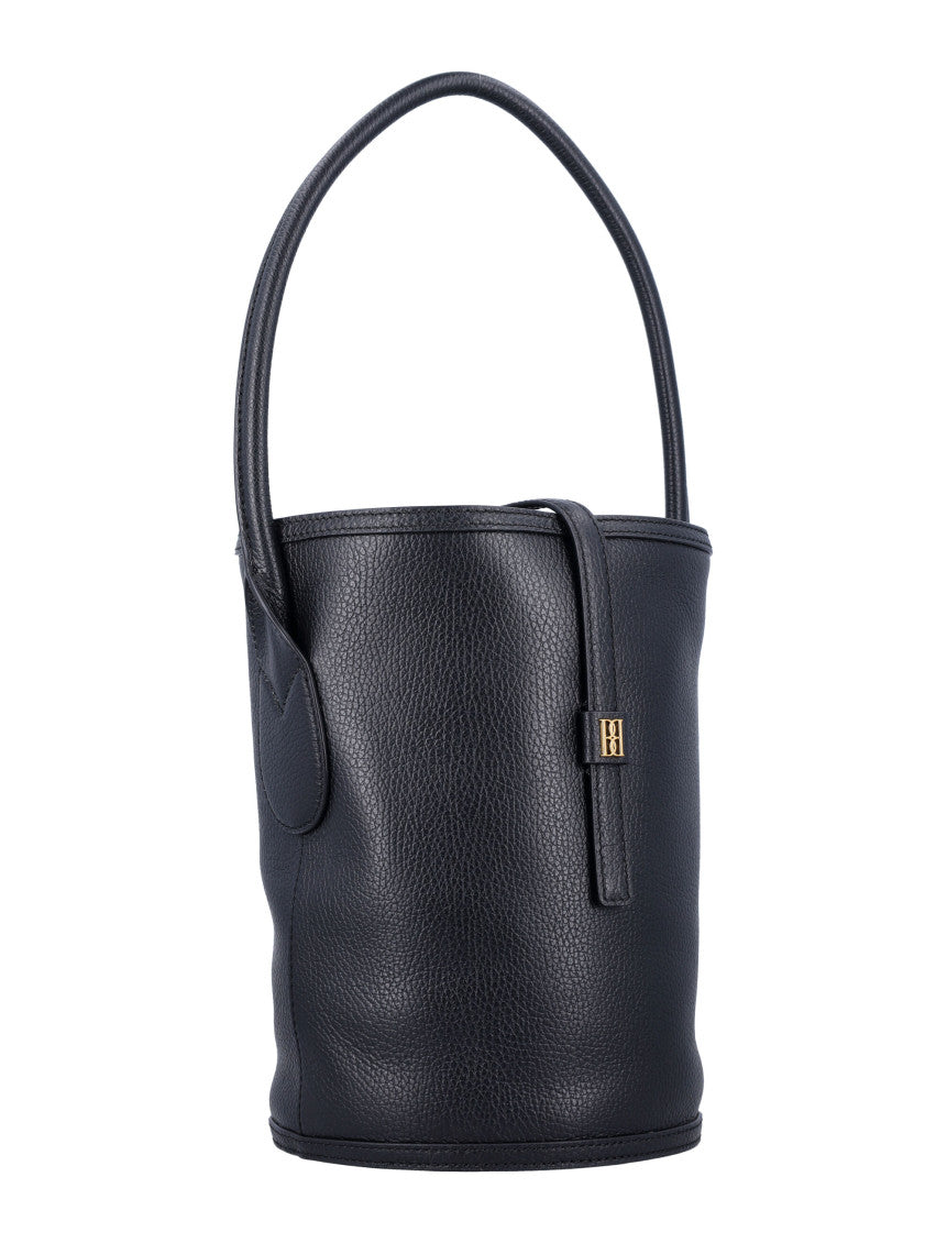 Black Marylle Grainy bucket bag 2
