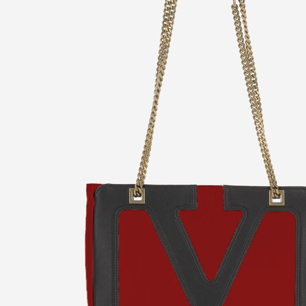 Red Viva Superstar Top Zip Tote 4