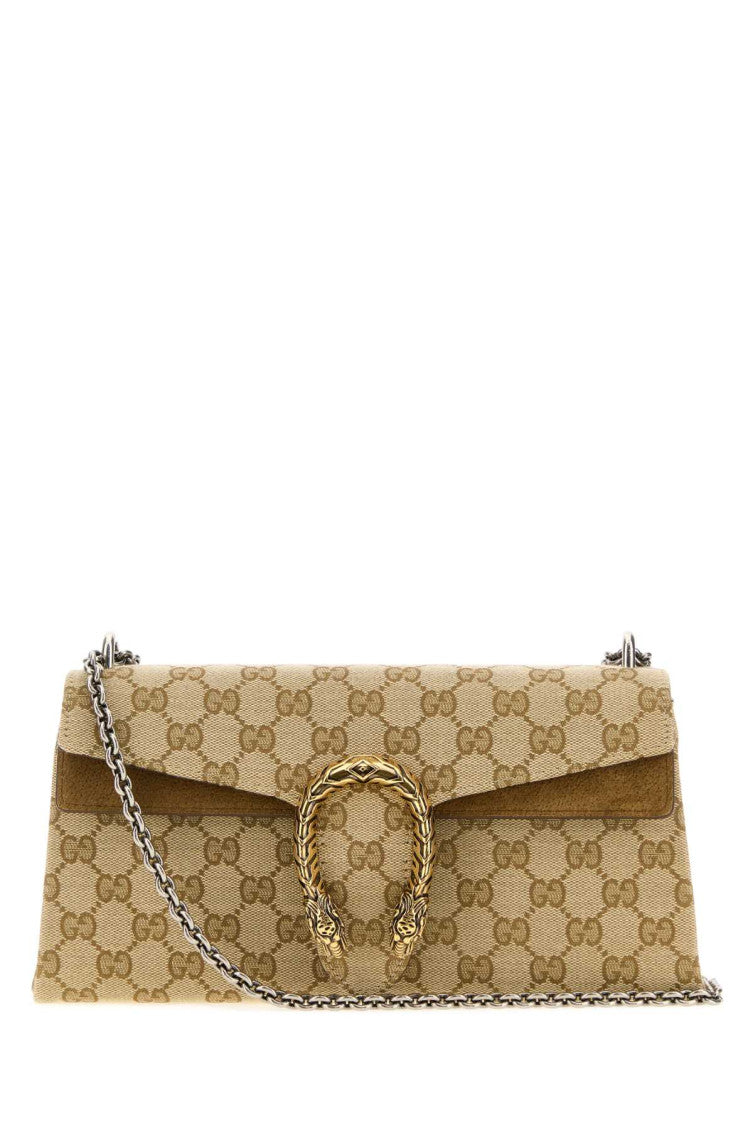 Beige Dionysus Medium Shoulder Bag 1