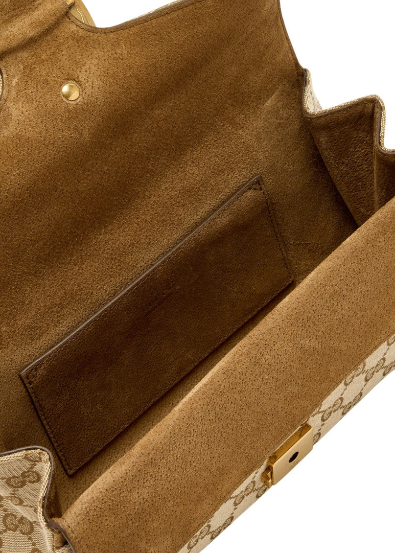 Beige Dionysus Medium Shoulder Bag 4