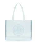 Light Blue Ella Clear Small Tote 1