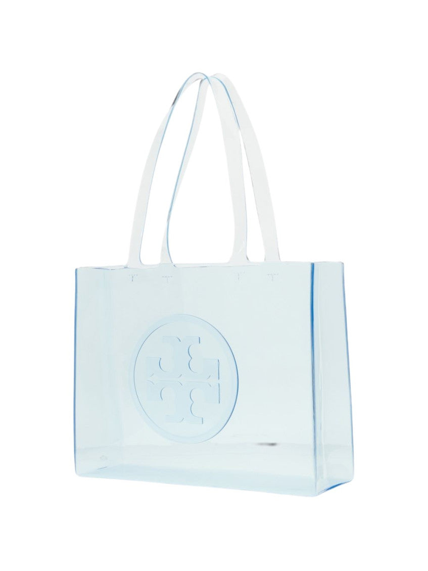 Light Blue Ella Clear Small Tote 2
