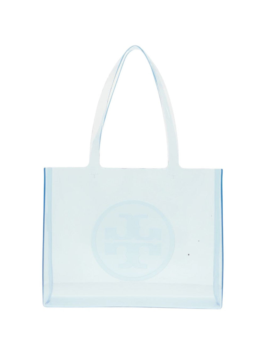 Light Blue Ella Clear Small Tote 3