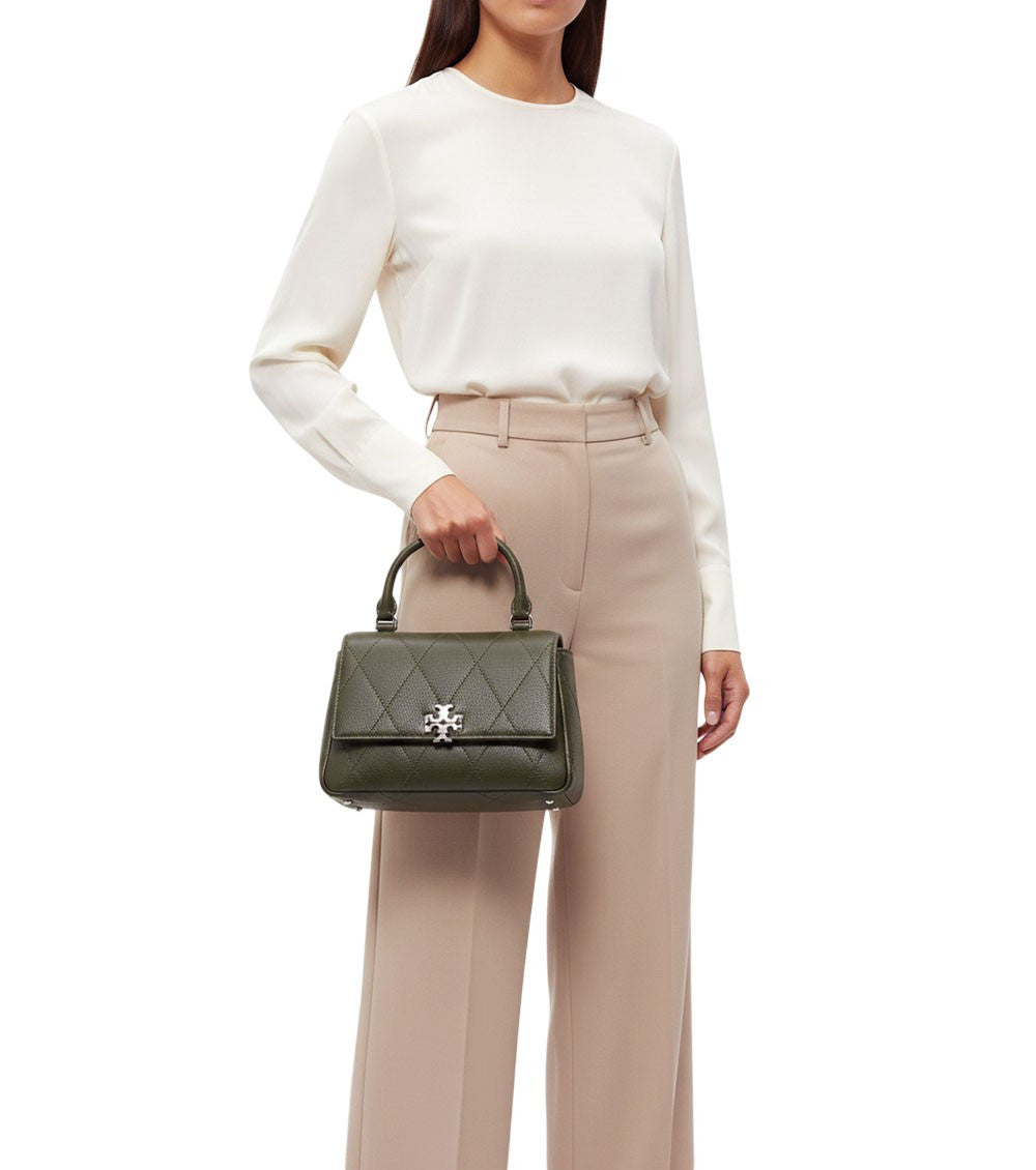 Green Charlie Mini  Satchel 5
