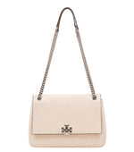 Light Cream Charlie Medium Shoulder Bag 1