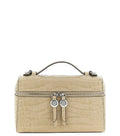 Beige Romy Slim Mini Crossbody Bag 1