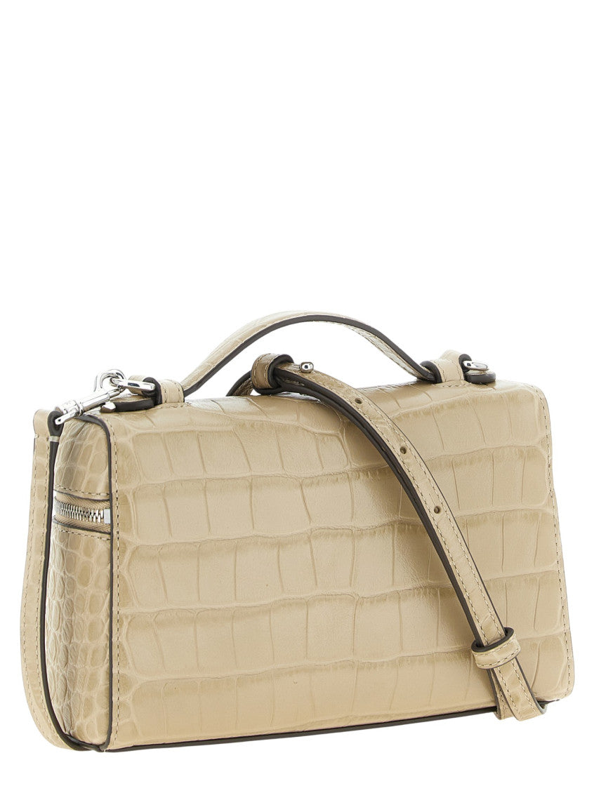 Beige Romy Slim Mini Crossbody Bag 2