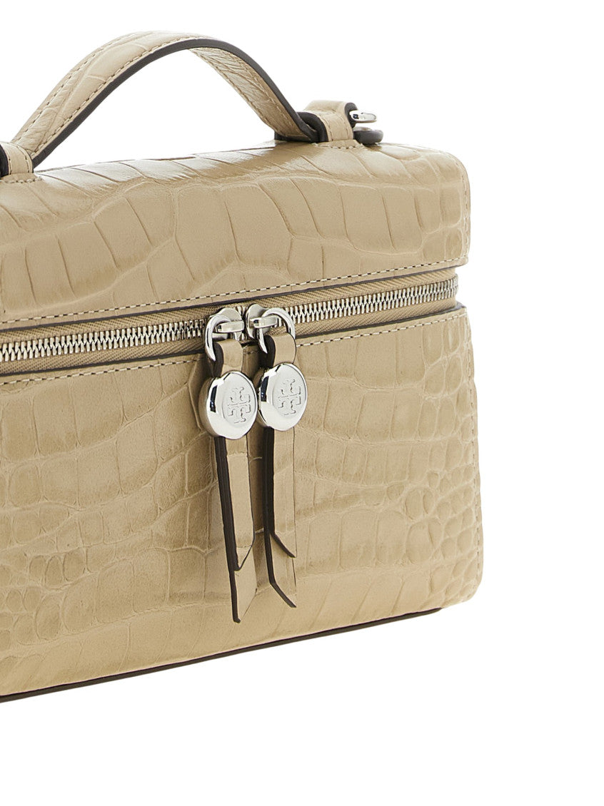 Beige Romy Slim Mini Crossbody Bag 3