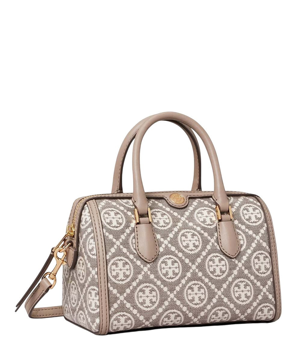 Light Grey T Monogram Mini Duffle Bag 2