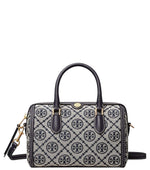 Navy Blue T Monogram Mini Duffle Bag 1