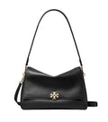 Black Charlie Medium Shoulder Bag 1
