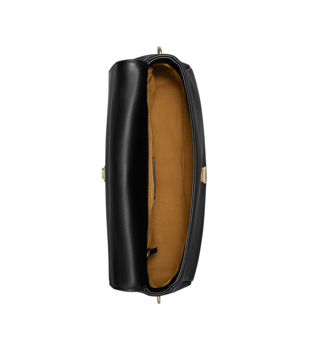 Black Charlie Medium Shoulder Bag 3