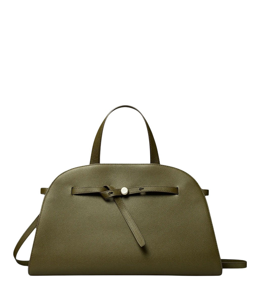 Green Romy Large Satchel 1