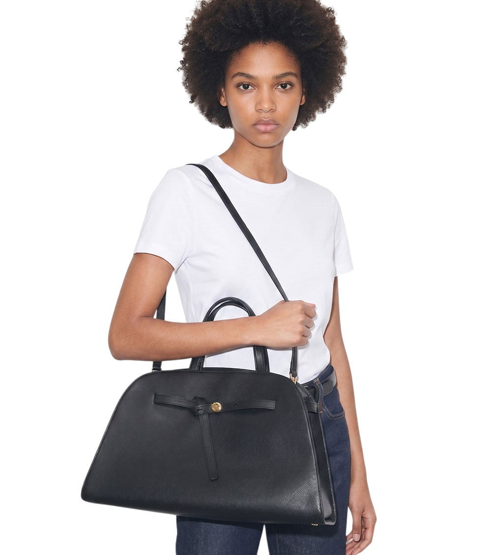 Black Romy Large Satchel 5