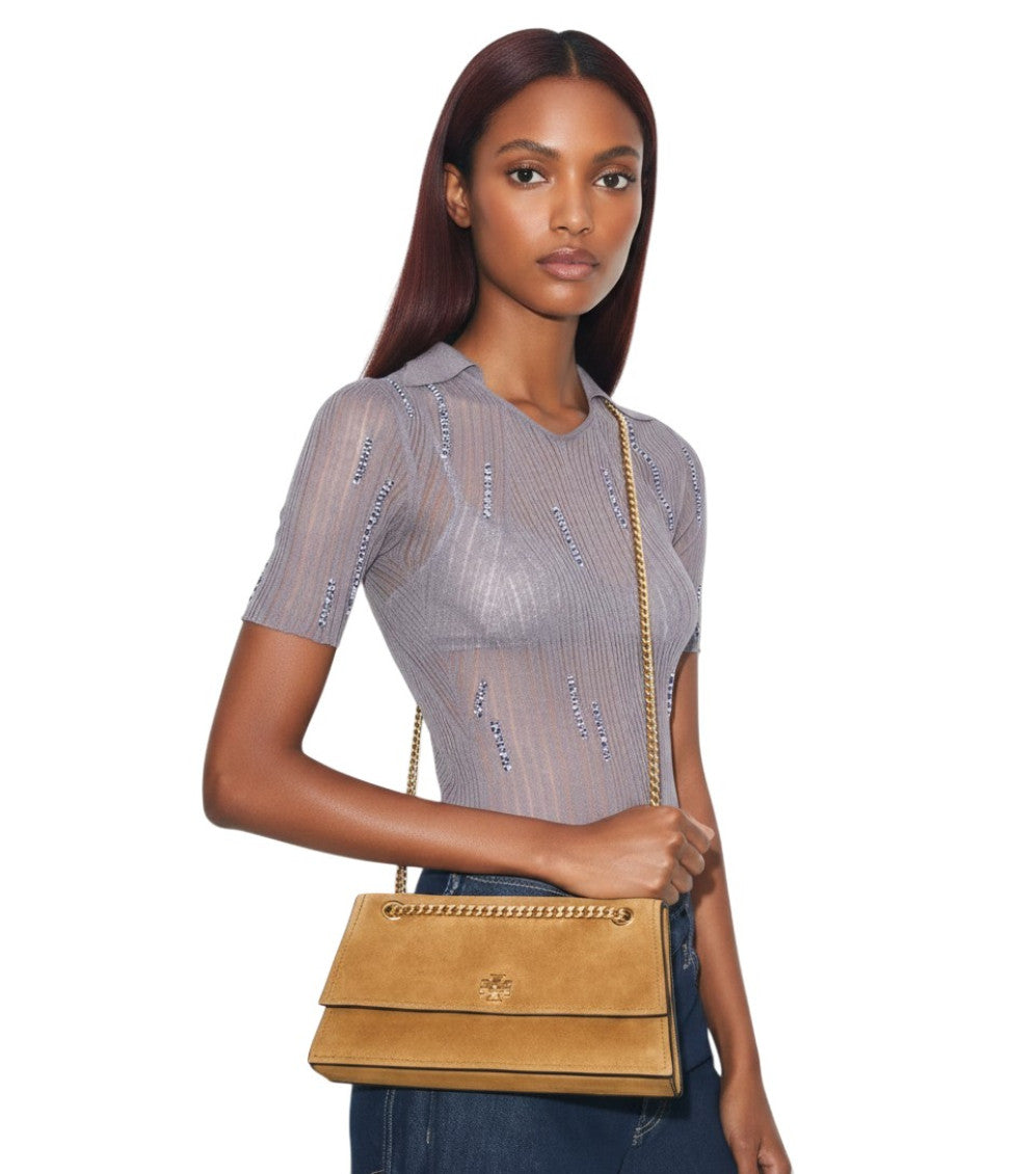 Brown Kira Medium Shoulder Bag 5