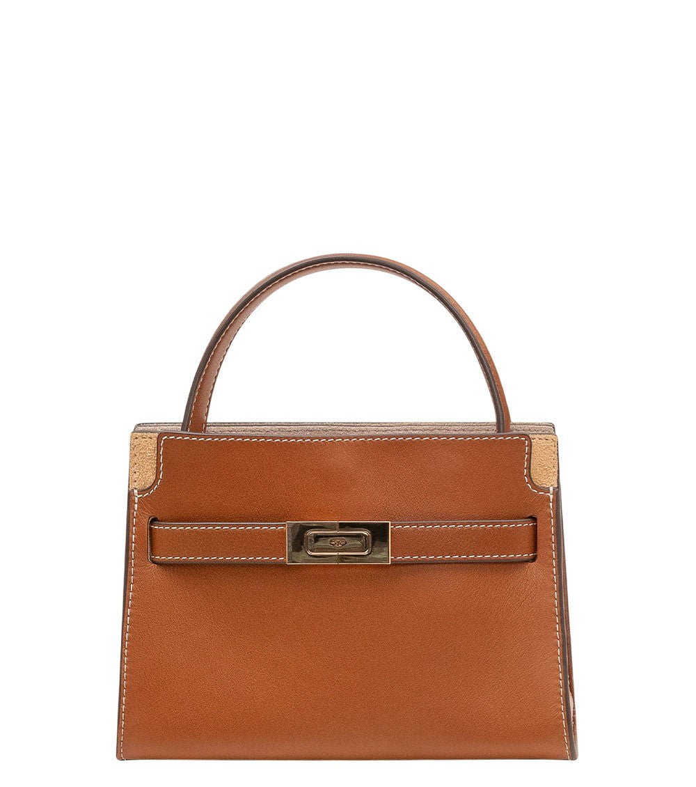 Brown Petite Lee Radziwill Mini Satchel 1