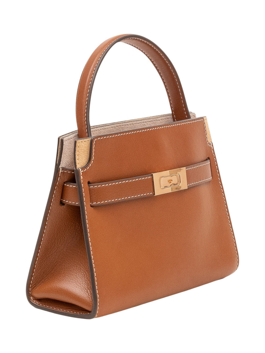 Brown Petite Lee Radziwill Mini Satchel 3