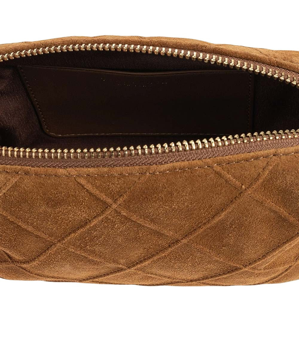 Brown Fleming Mini Crossbody Bag 4