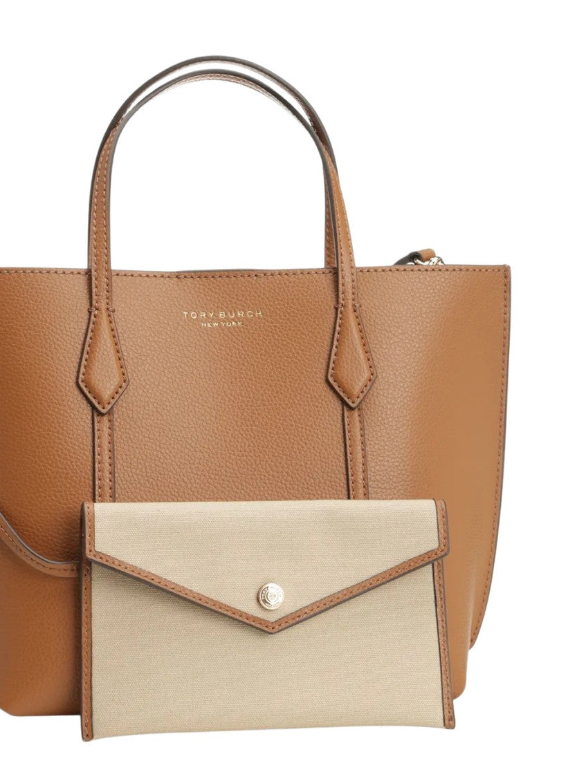 Brown Perry Small Tote 5