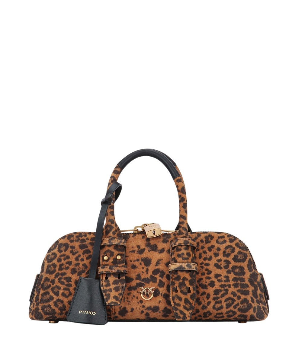 Brown Logo Small Satchel 1
