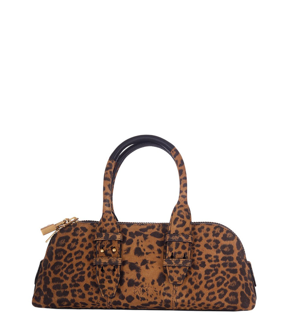 Brown Logo Small Satchel 3