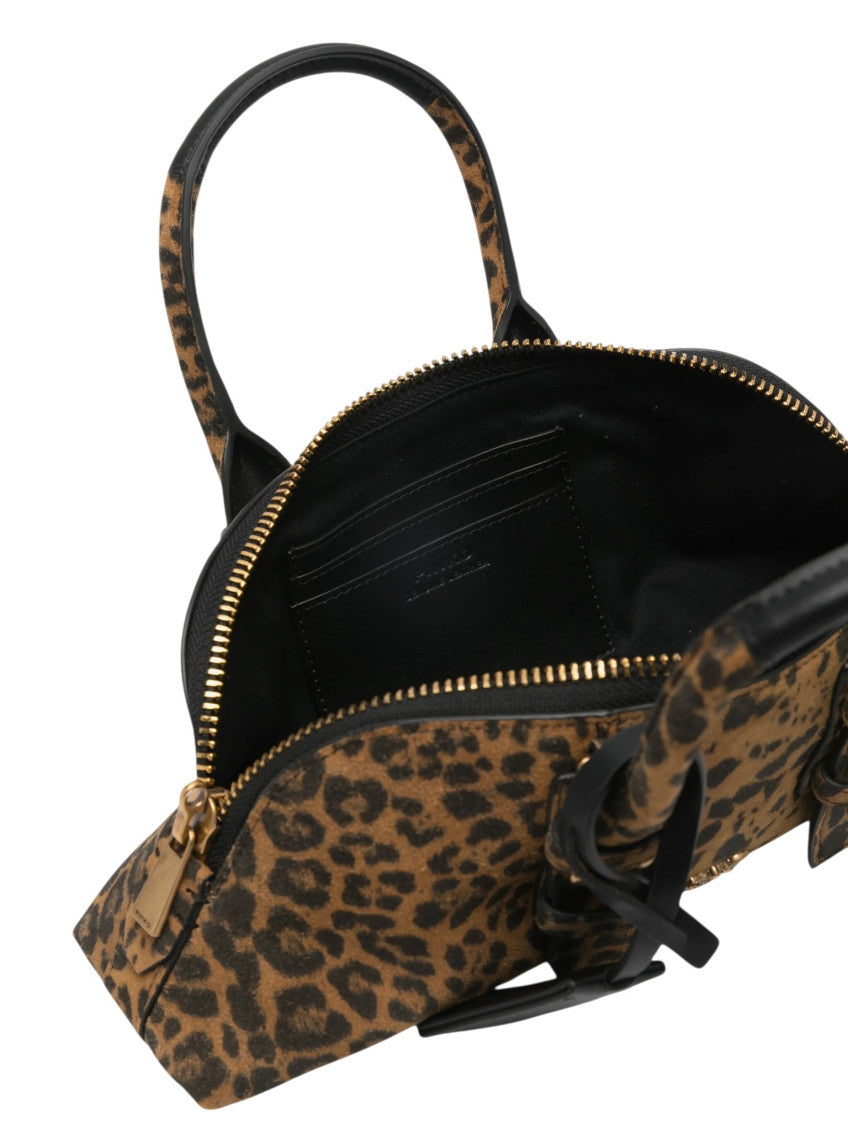 Brown Logo Small Satchel 4