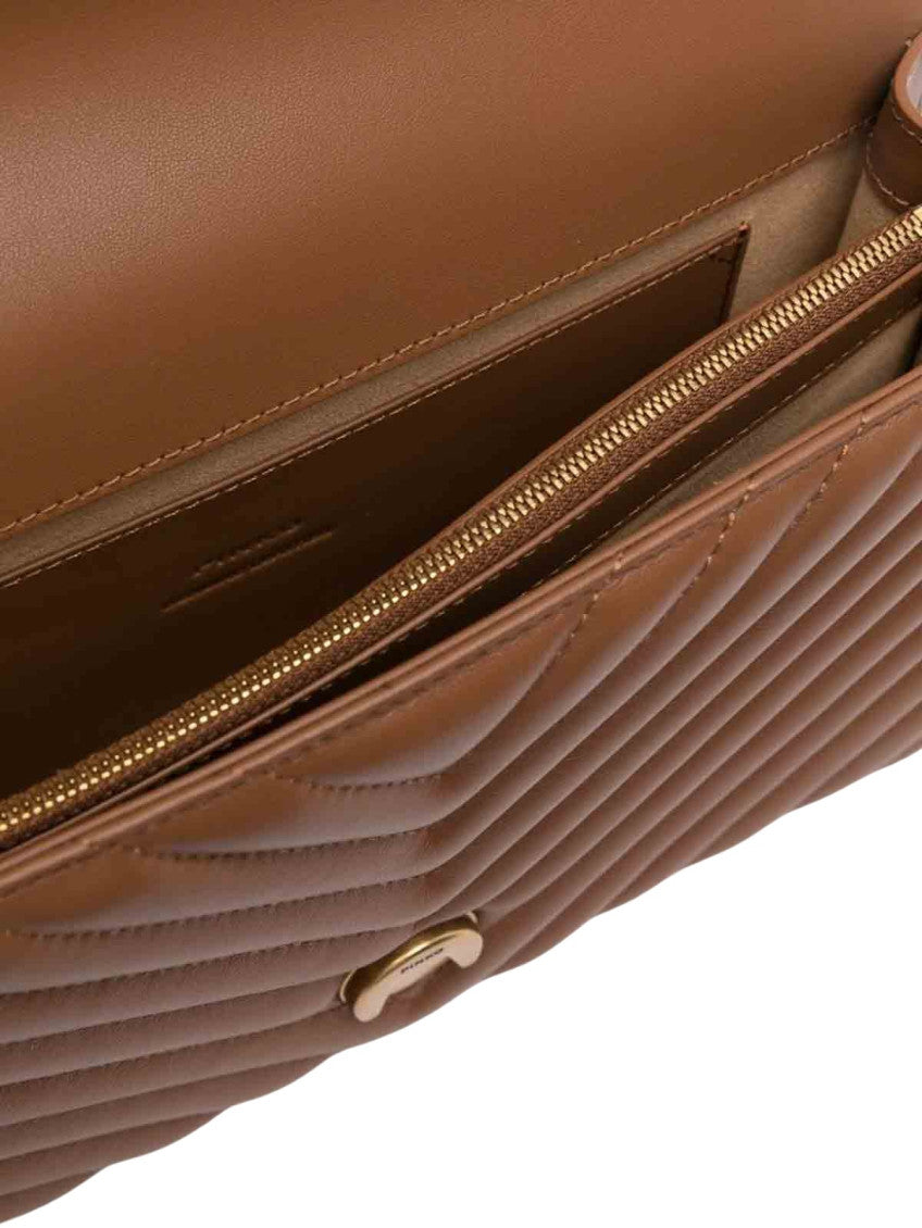 Brown Love One Medium Shoulder Bag 4