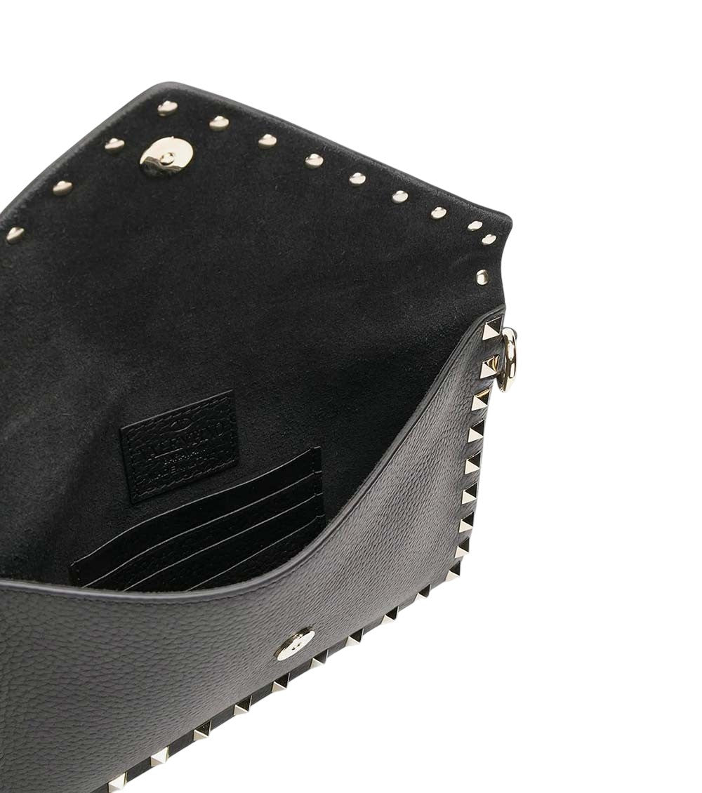 Black Rockstud Clutch 4