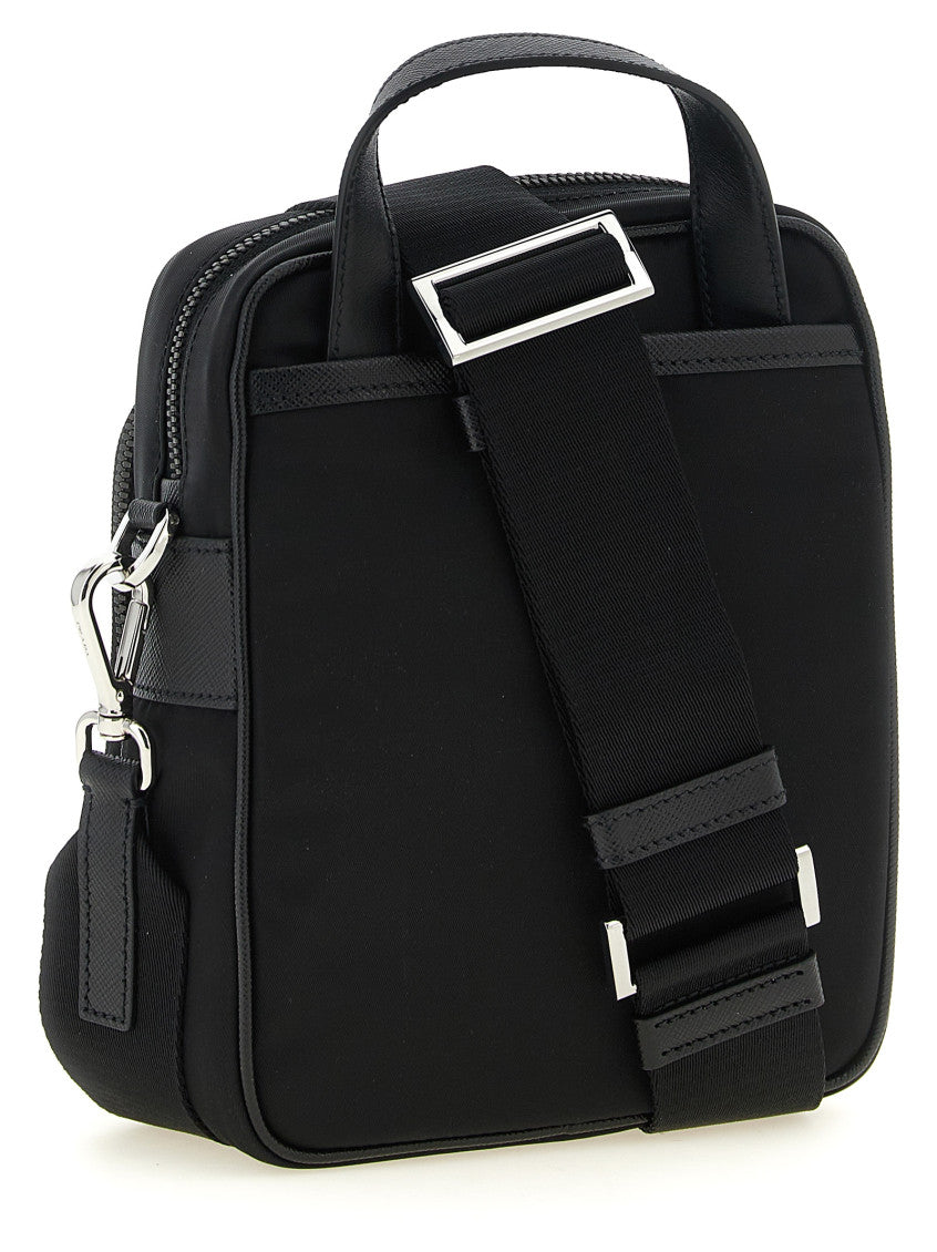 Black Logo Mini Crossbody Bag 2