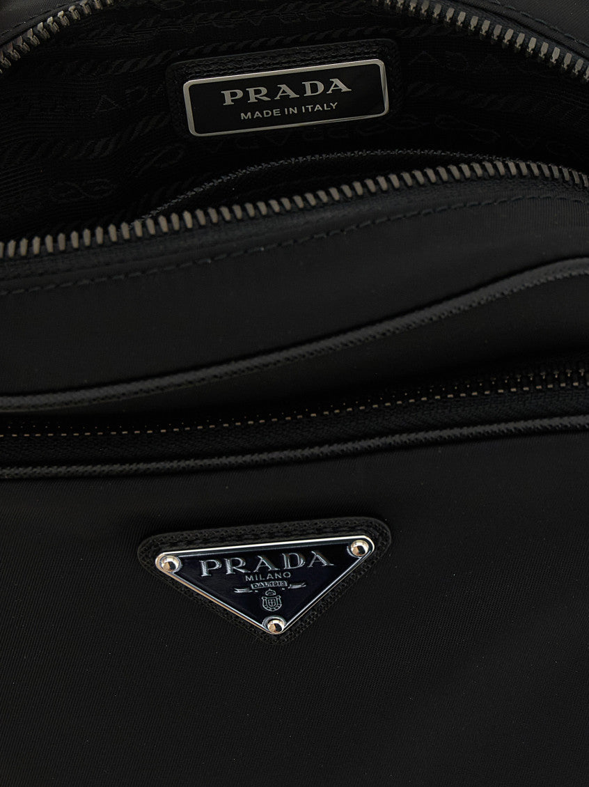 Black Logo Mini Crossbody Bag 4
