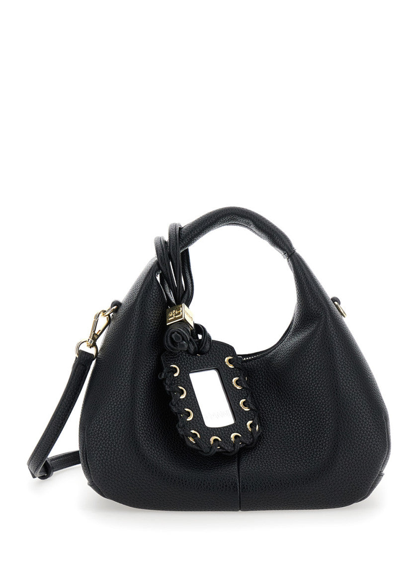 Black Logo Mini Hobo 1