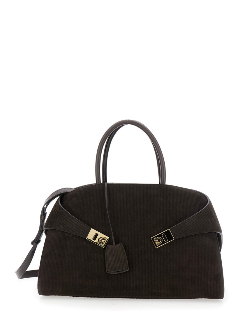 Brown Hug Satchel 1