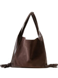 Brown Slouchy Shoulder Bag 1