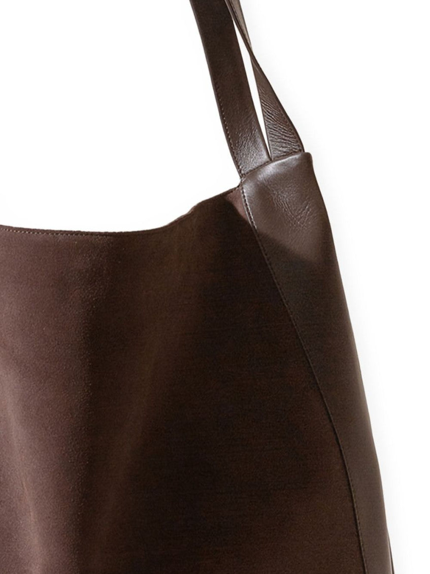 Brown Slouchy Shoulder Bag 2
