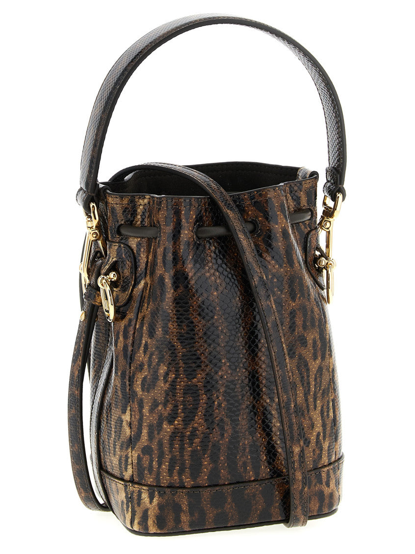 Brown Mon Tresor Bucket Bag 2