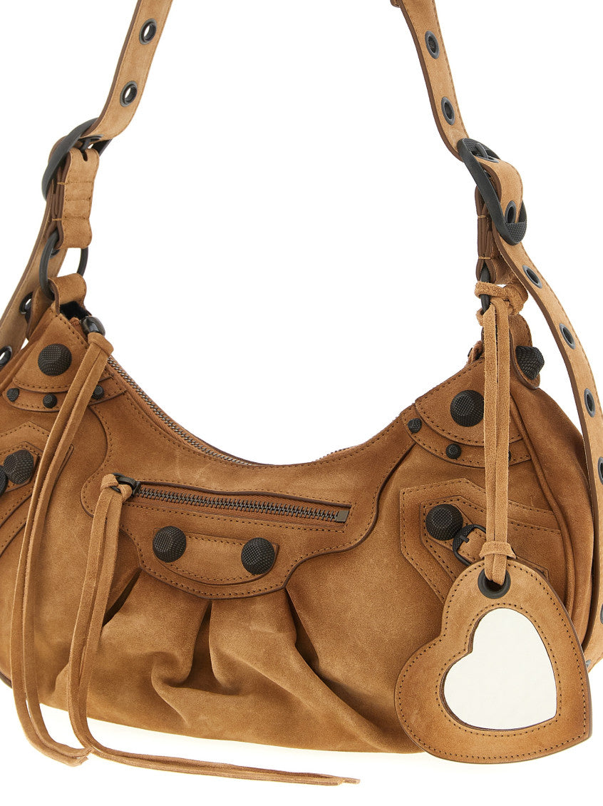 Brown Le Cagole Small Shoulder Bag 3