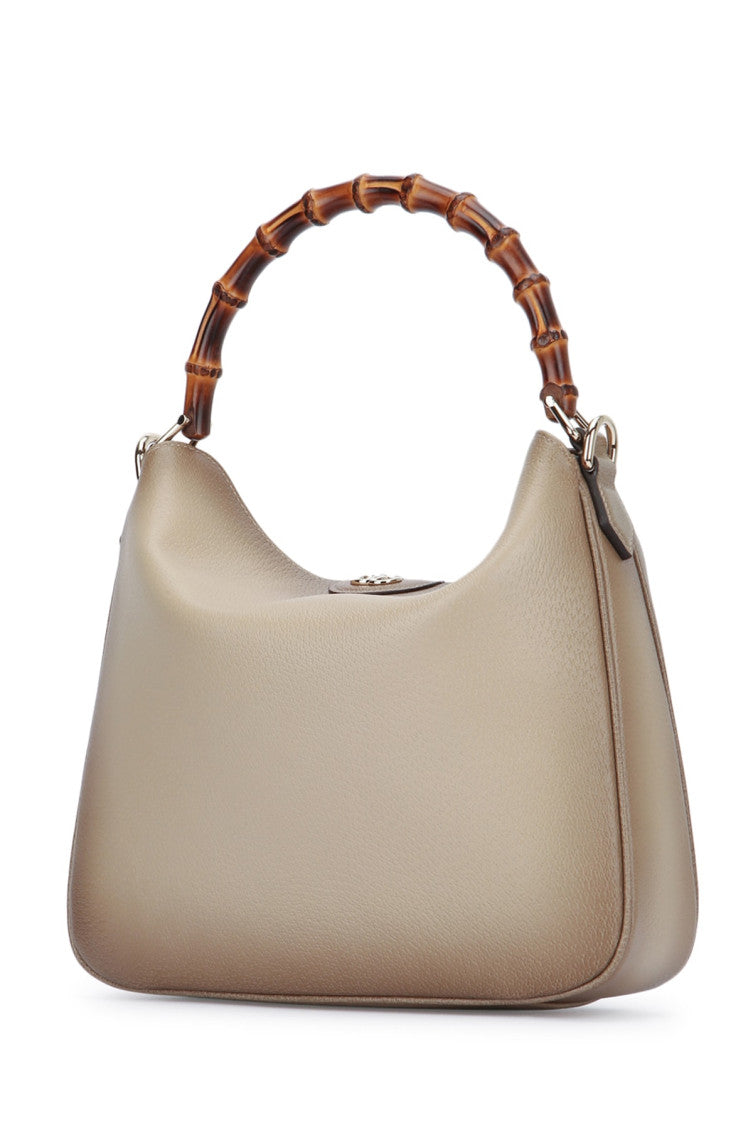 Taupe Diana Small Shoulder Bag 2