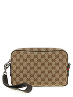 Beige GG Small Crossbody Bag 1