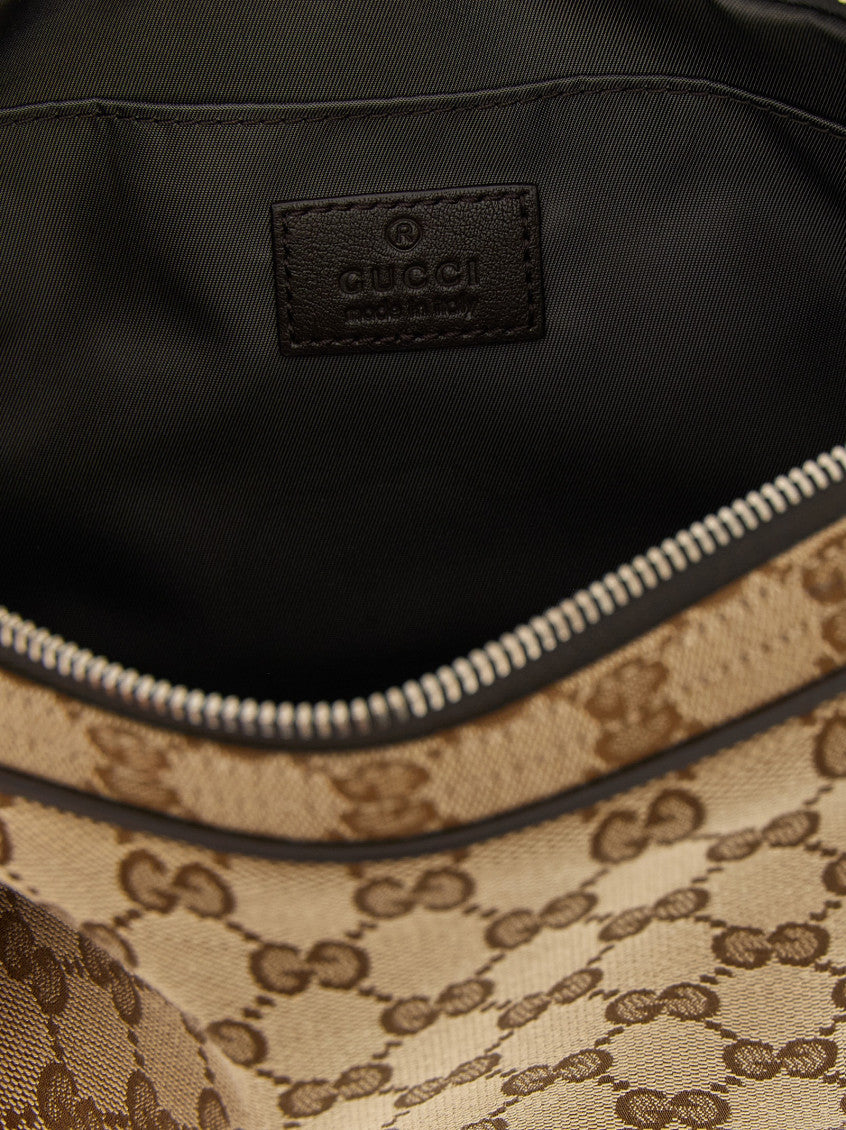 Beige GG Small Crossbody Bag 4